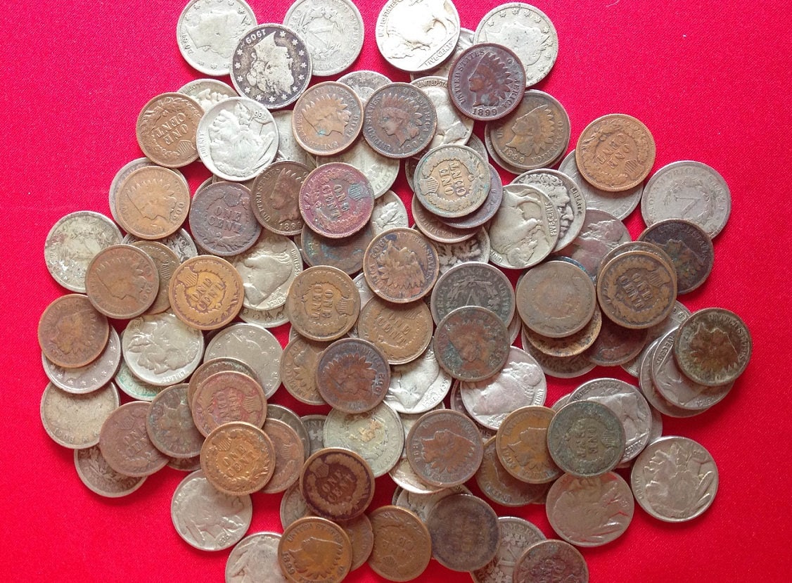 Coins Estate Lot* Buffalo *Old U.S Indian Head Cent* /"V/"Nickel