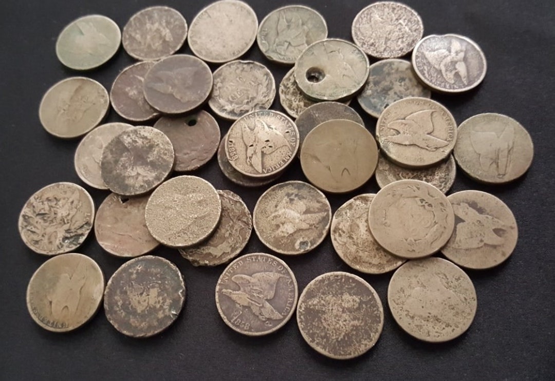 Old U.S. Flying Eagle Cent CULL Coins / 1857-1858 / 1 COIN - Etsy
