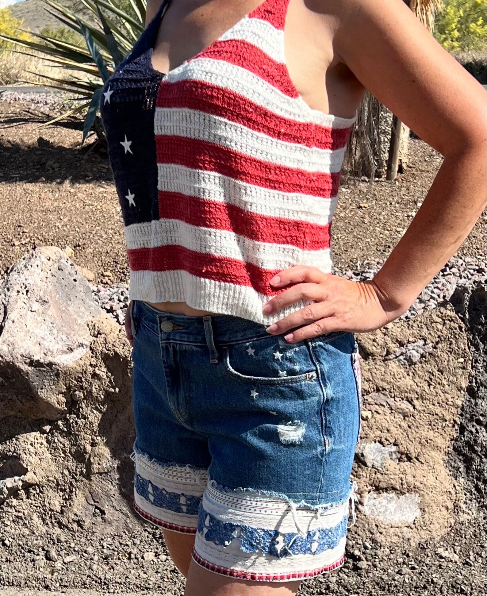 American Restoration Colors Denim Shorts main image 1