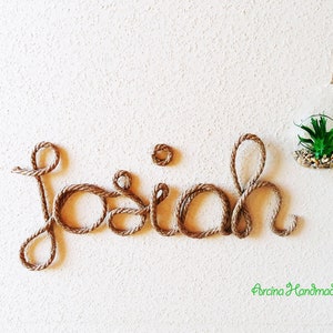 Decoración de nombre de pared natural, letras de pared personalizadas, signo de nombre personalizado, decoración de pared de nombre, nombre de pared del bebé, signos de pared rústicos, arte de la pared