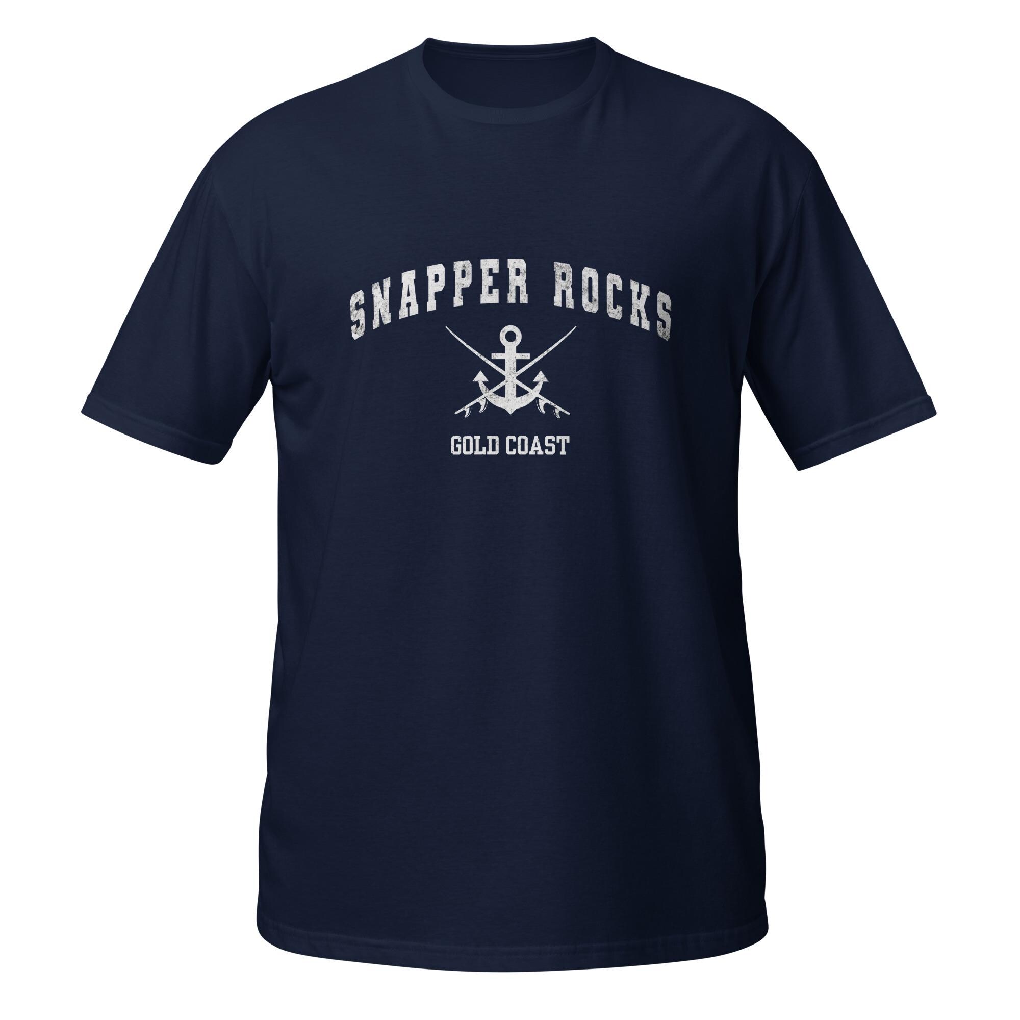 Snapper Rocks Surfing T-shirt: Gold Coast Surfboards and Anchor 