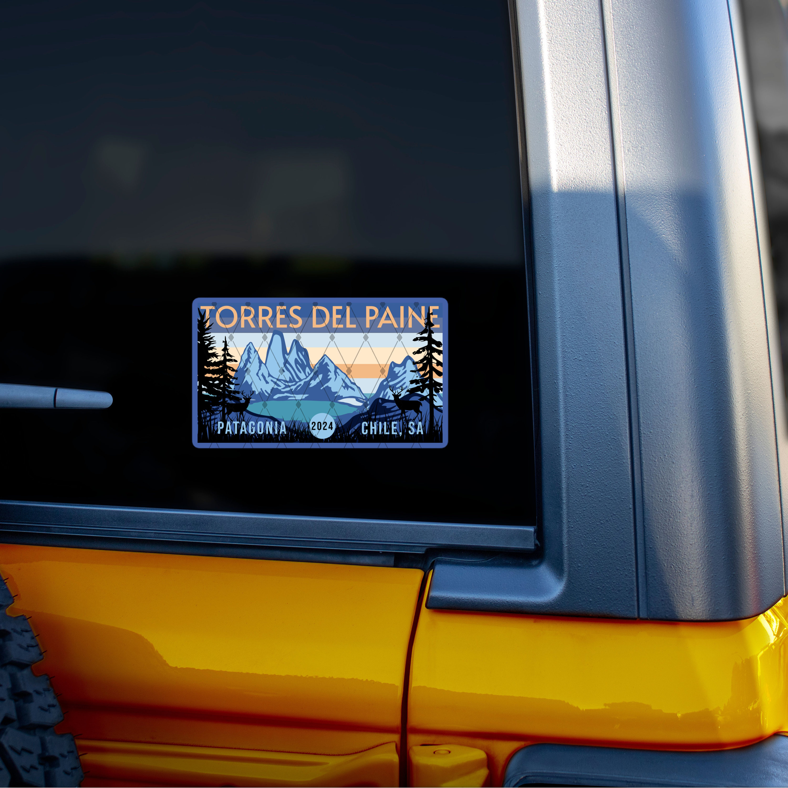 Torres Del Paine National Park Waterproof Vinyl Sticker UV Resistant Decal Etsy