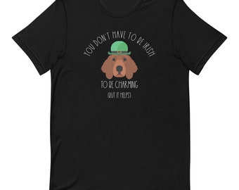 Irish Setter St Patricks Day T-Shirt: Charming Dog Tee