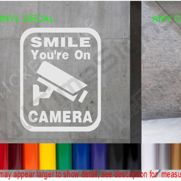 You Are Being Recorded Sign - Etsy
