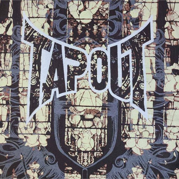 Tapout Mens Graphic T-shirt Brown Beige 