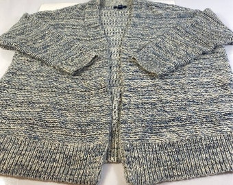 Chaps Womens Open Front Cardigan 