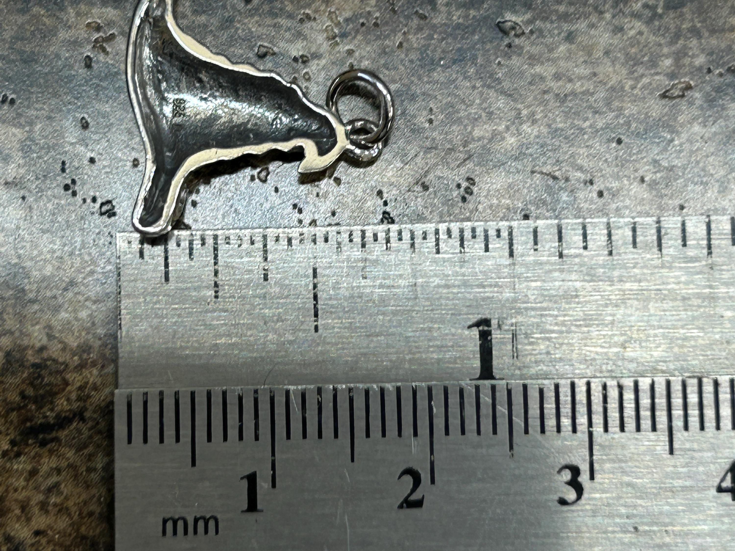 Sterling Silver Witch Hat Charm, Witch Hat Pendant, Witch Hat, Sterling ...