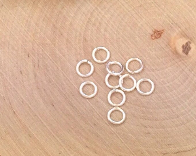 Hard Snap Jump Rings Locking Jump Rings Jump Rings Sterling - Etsy