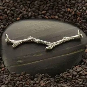 Branch Pendant, Branch Charm, Large Branch Charm, Sterling Silver Branch Charm, Tree Charm, Sterling Silver Charms