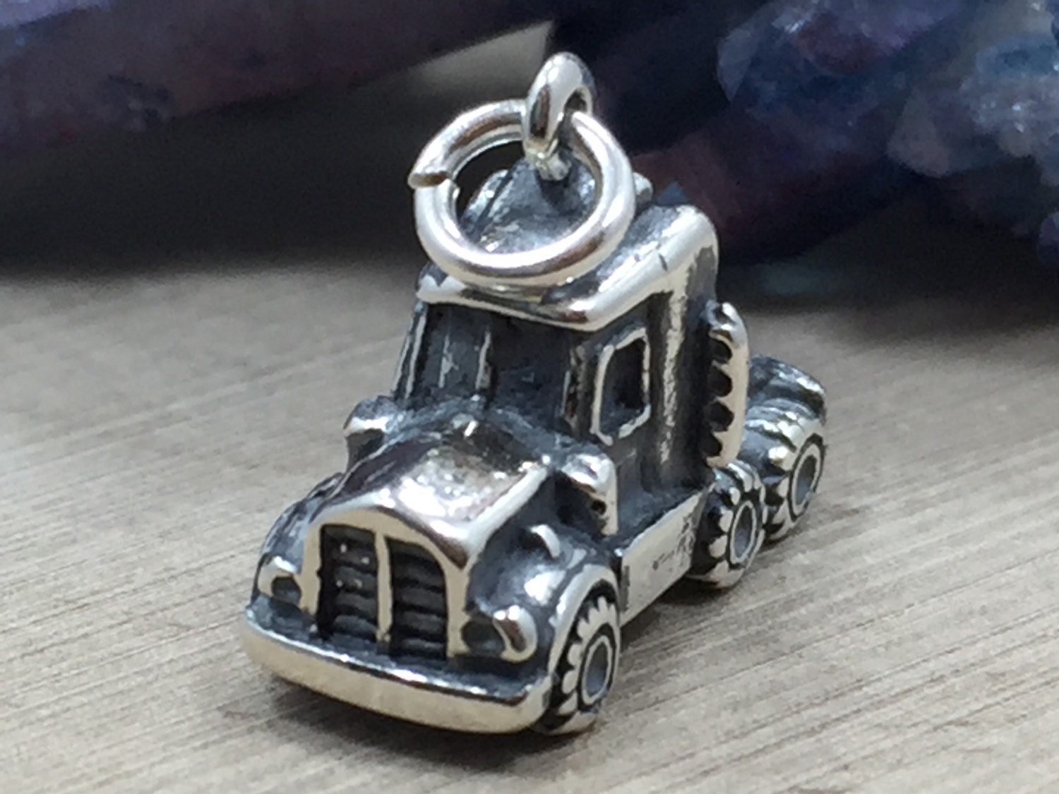 Semi Charm Trucker Charm Truck Charm Big Rig Charm Truck Etsy