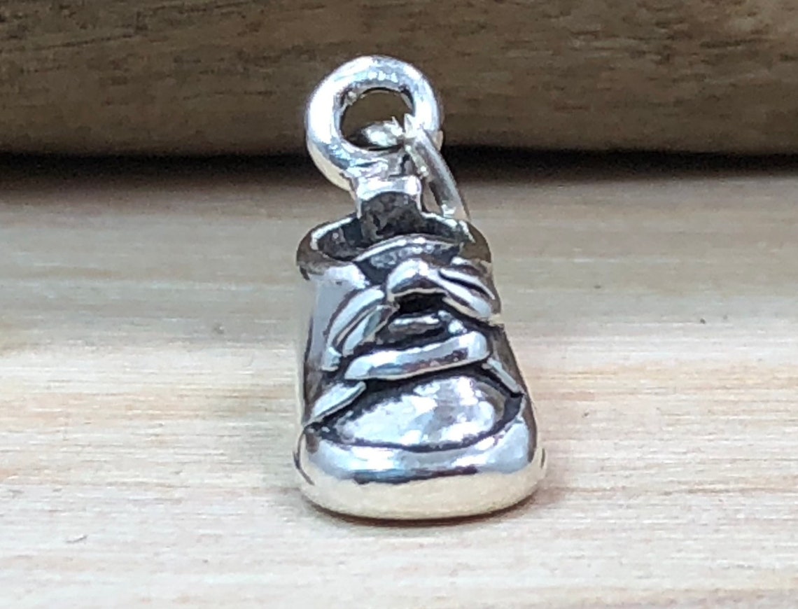 Baby Shoe Charm Baby Shoe Pendant Baby Charm Baby Pendant Etsy