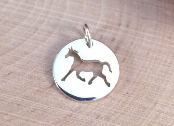 Sterling Silver Cut Out Horse Pendant Sterling Silver Cut Out Horse Pendant