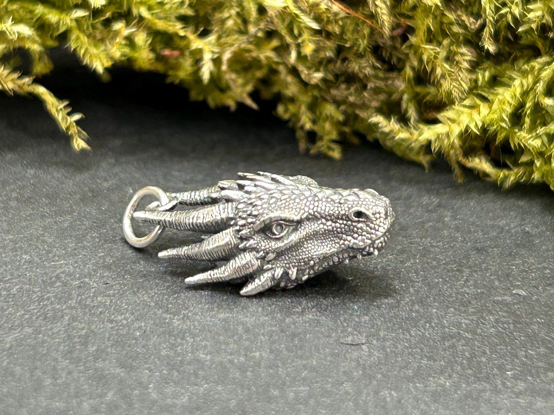 thumbnail image 2 of Classic Designs Sterling Silver Mythical Dragon Charm – 925 Silver, 2.0g, Made In UK 2 of 4