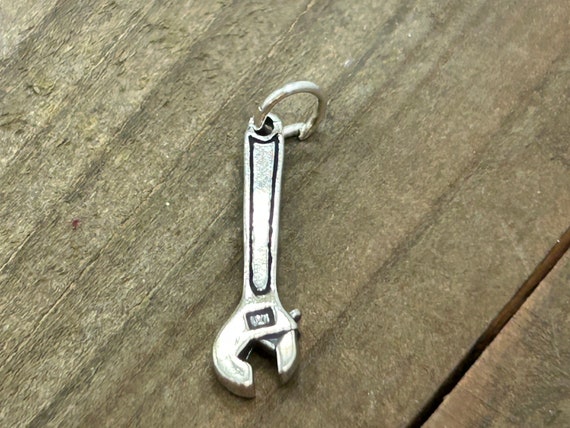 Wrench Charm Sterling Silver Wrench Charm Sterling Silver