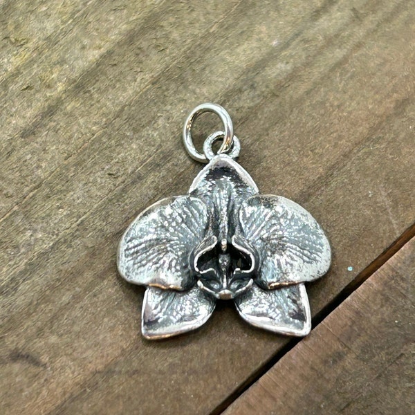 Silver Orchid - Etsy