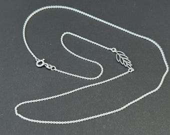 Sterling Silver 18 Inch Fern Chain, Necklace Chains, Fern Chain