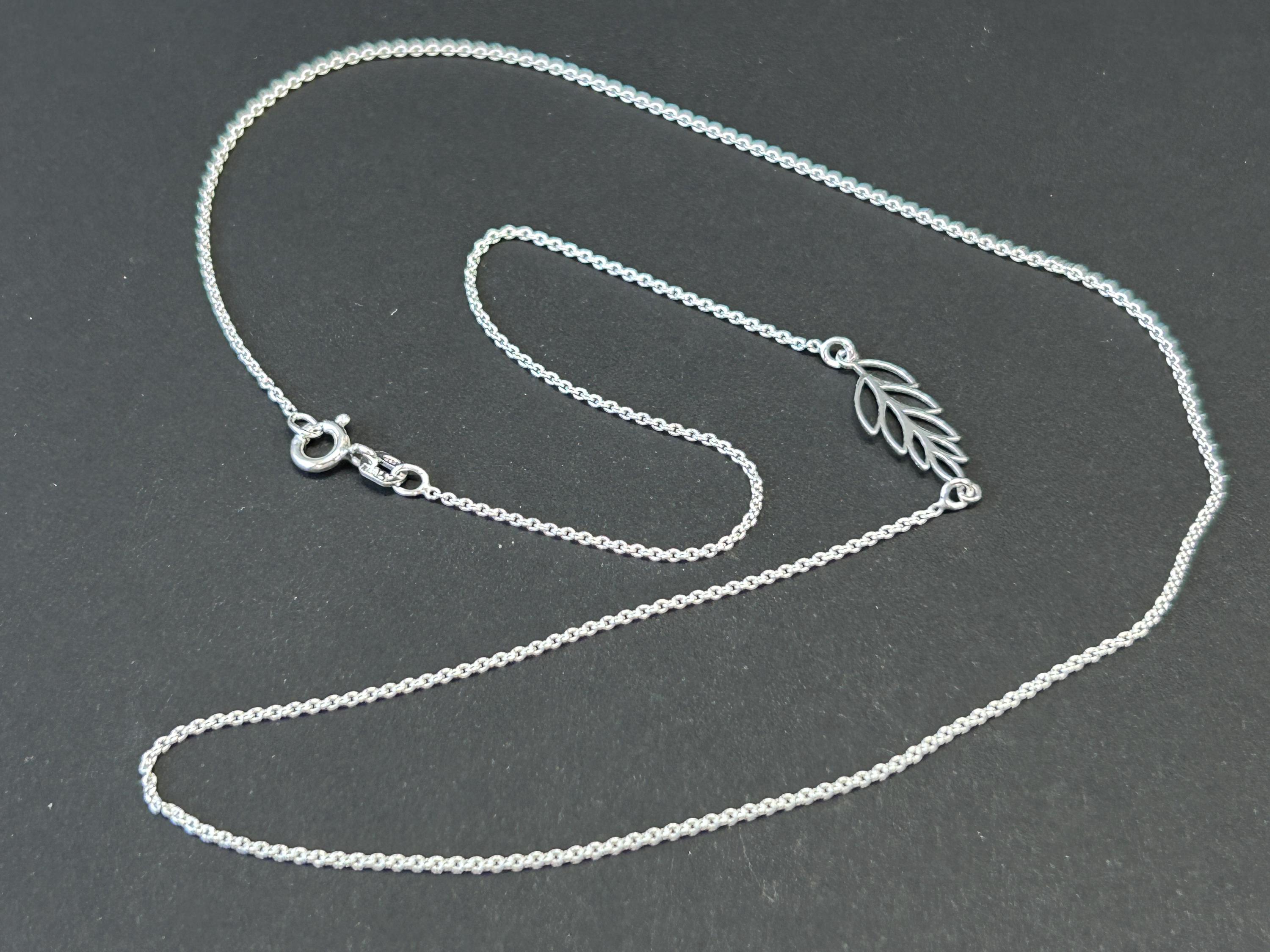 アクセサリー fauvirame Fern Chain Necklace Silver (L) メールまたはDMにて通販可能商品】Fauvirame Fern Chain