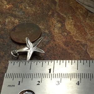 Starfish Charm Starfish Pendant Sea Star Charm Sterling - Etsy