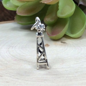 Windmill Charm, Windmill Pendant, Sterling Silver Charm, Sterling Silver Pendant