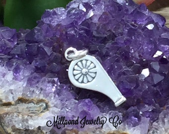 Whistle Charm, Sprorts Charm, Coach Charm, Exercise Charm, Sports Charm, Referee Charm