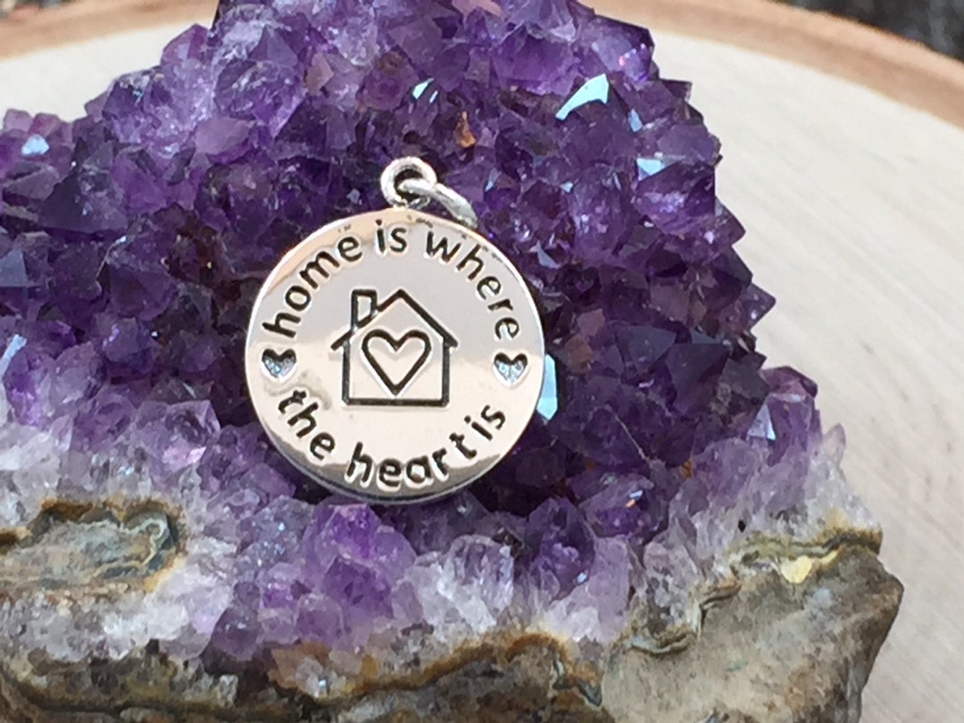 Home is Where the Heart is Charm Home is Where the Heart Is Etsy