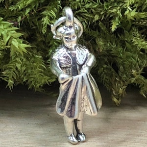 Matador Charm, Bull Fighter Charm, Matador Pendant, Sterling Silver Charms