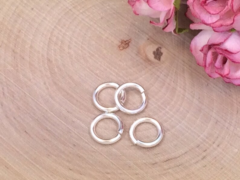 Hard Snap Jump Rings Locking Jump Rings Jump Rings Sterling | Etsy