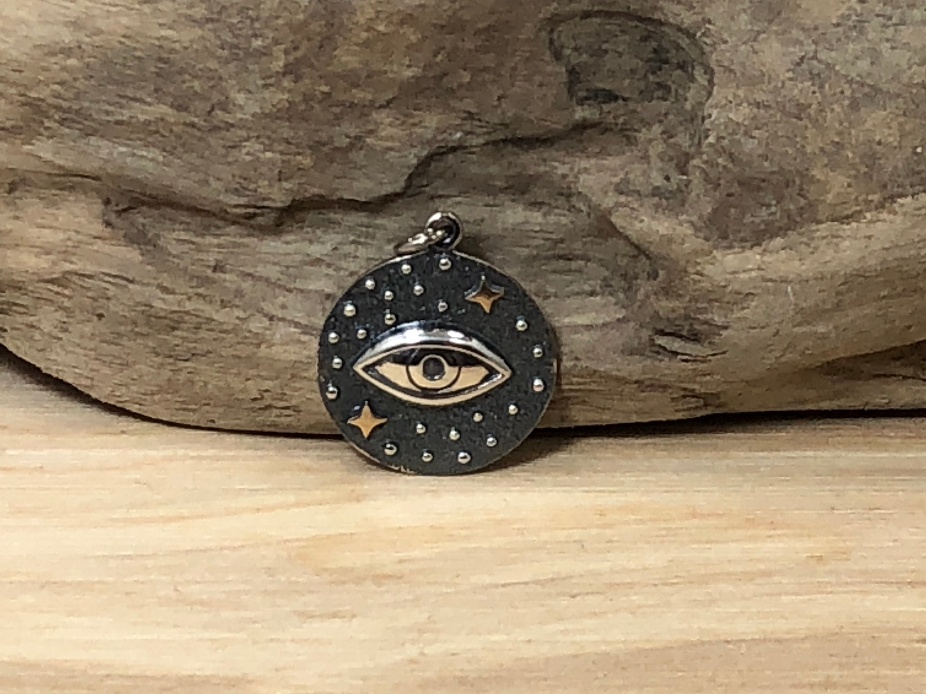 Cosmic Eye Charm All Seeing Eye Charm All Seeing Eye Etsy