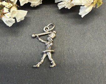 Majorette Charm, Dance Charm, Dancer Charm, Majorette Pendant, Dance Pendant, Sterling Silver Charm