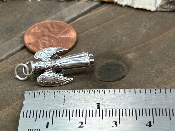 Sterling silver angel charms discount