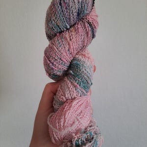 Fairy Dust Slub Yarn - Fingering weight SW Merino Nylon Yarn