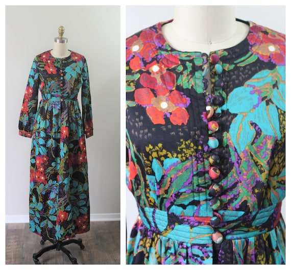 Vintage 1960s 70s Alice of California Colorful pri