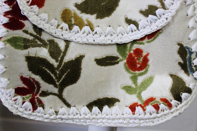 Vintage 1960s Mr Ernest Simon Tapestry Chenille Carpet Purse Hobo vintage-1960s-mr-ernest-simon-tapestry-chenille-carpet-purse-hobo