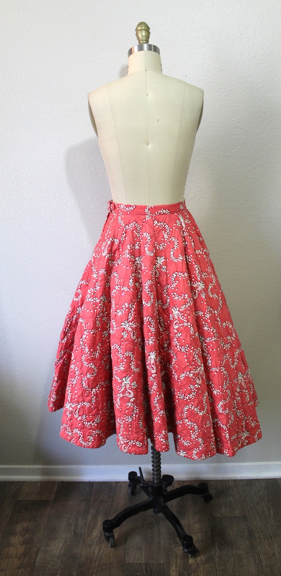 1950s ALEX COLEMAN Circle Skirt / Vintage Califor… - image 7