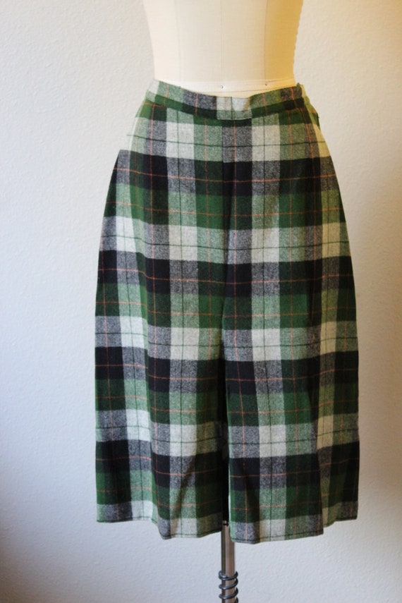 Vintage 1940 40s MINNESOTA WOOLEN CO Green Wool P… - image 3