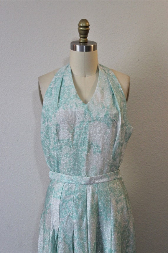 1960s KORET OF California 70s NWT Deadstock Lame … - image 7