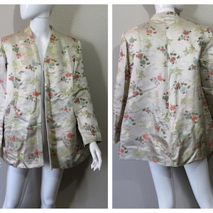 Vintage 50s 60s Dynasty MCM Pink Silk Swing Coat Clutch // One Size / Volup