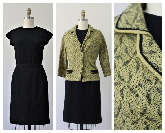 Vintage 50's 60's Galerie High Fashion ITALIAN 3 P