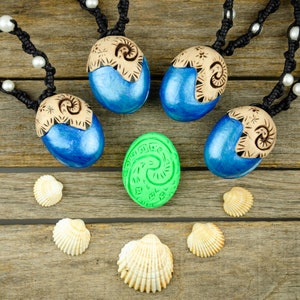 MOANA NECKLACE heart of the fiti Moana necklace heart of Te Fiti reproduction Oceania fan art cosplay disney collection image 5