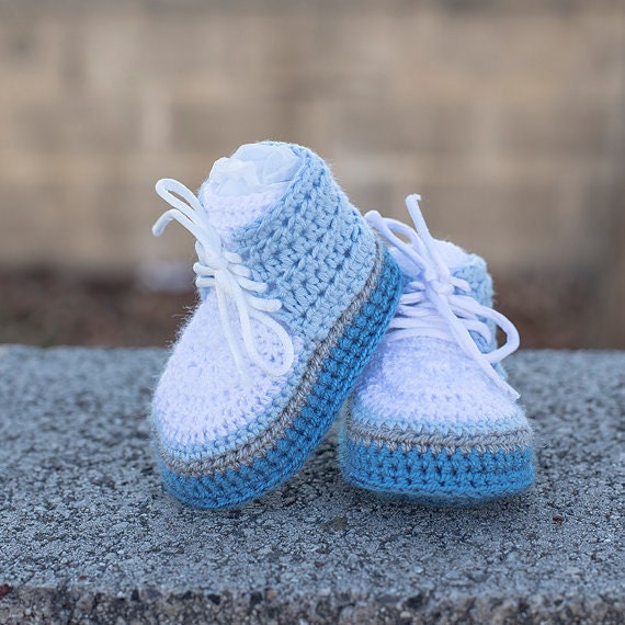crochet baby boy shoes