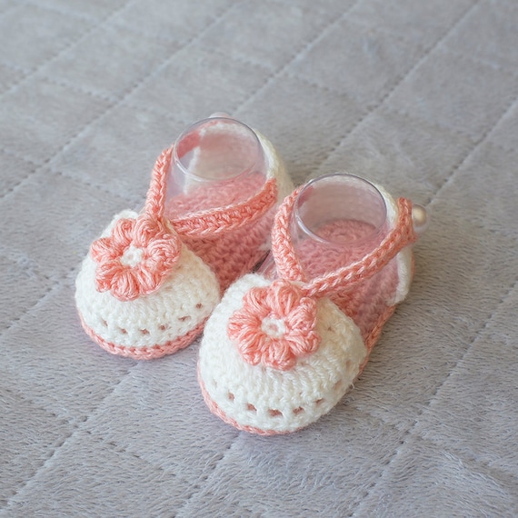 Crochet Baby sandals baby girl sandals baby girl shoes girl | Etsy