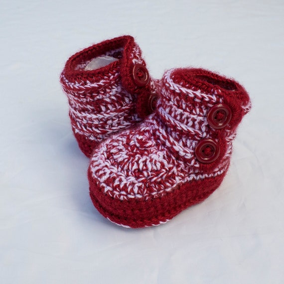 red baby shoes boy