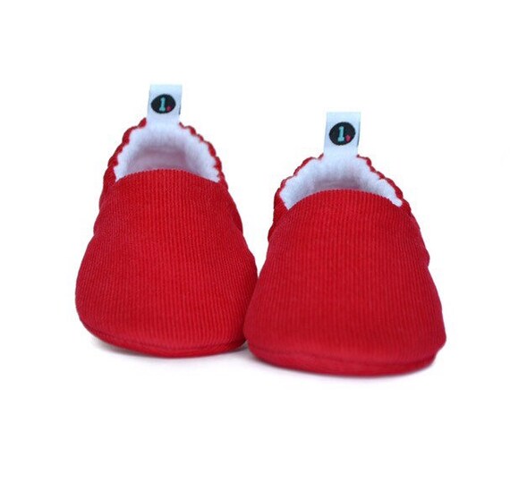 corduroy baby booties