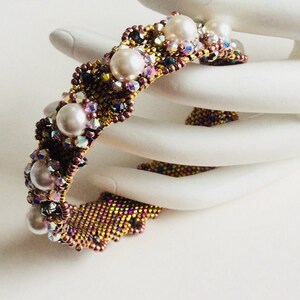 TUTORIAL - Baroque Bangle Bracelet - PDF