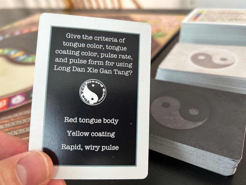 TCM Board Game. the Board Game for Acupuncture Students Made in the USA