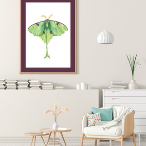 Original Aquarell Malerei