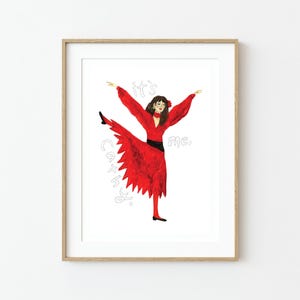 Kate Bush Wuthering Heights It&#39;s Me Cathy Print 5&quot;x7&quot;