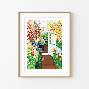 Smith College Spring Bulb Show Print 5&quot;x7&quot;
