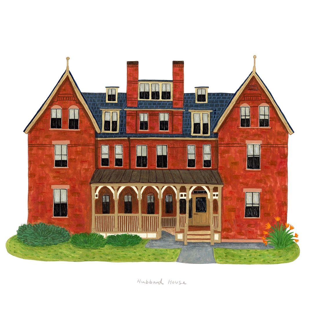 Hubbard House Print - Etsy