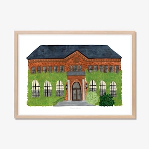 Smith College Neilson Library Print